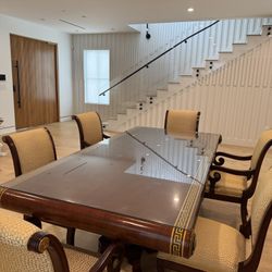 Dining Table With 6 Chairs 