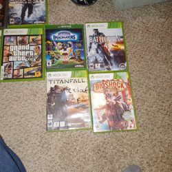 Xbox 360 Games And 1 Xbox Game 10 Each