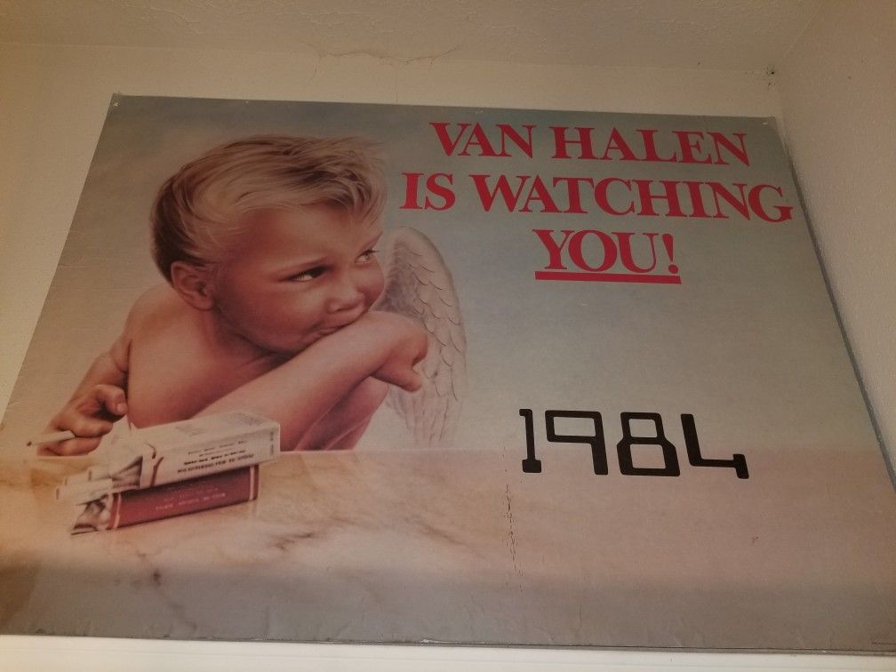 Vintage Van Halen Poster