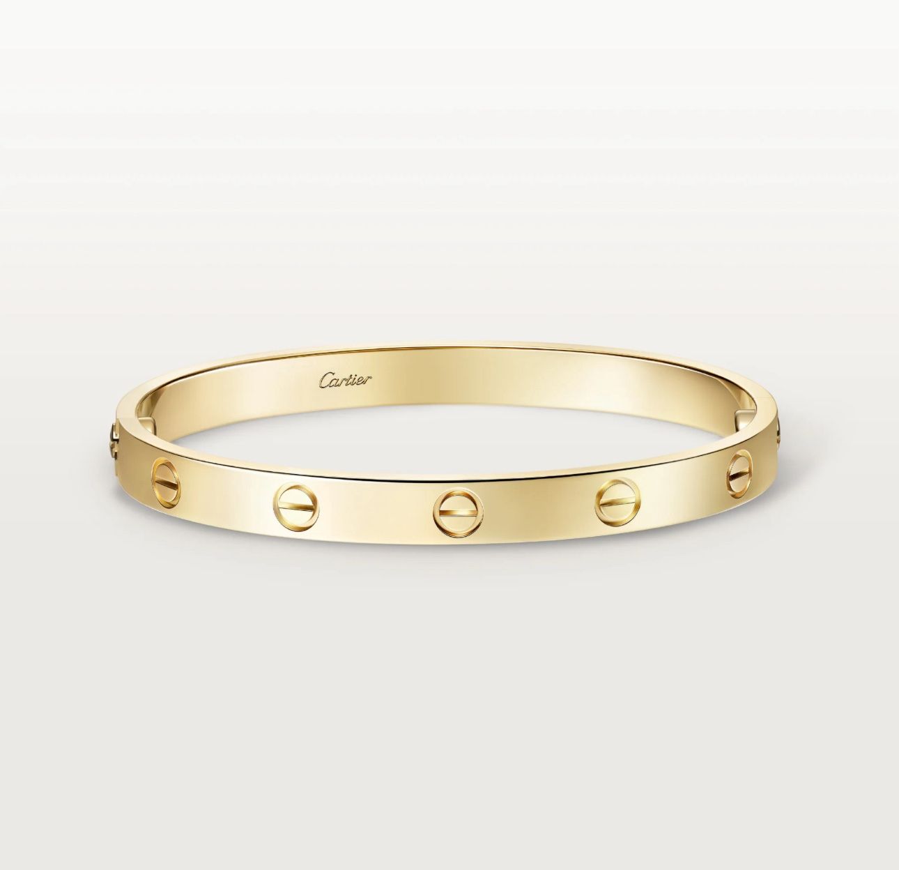 Cartier Soild 18K Gold Love Bracelet Size 19  PRICE FIRM
