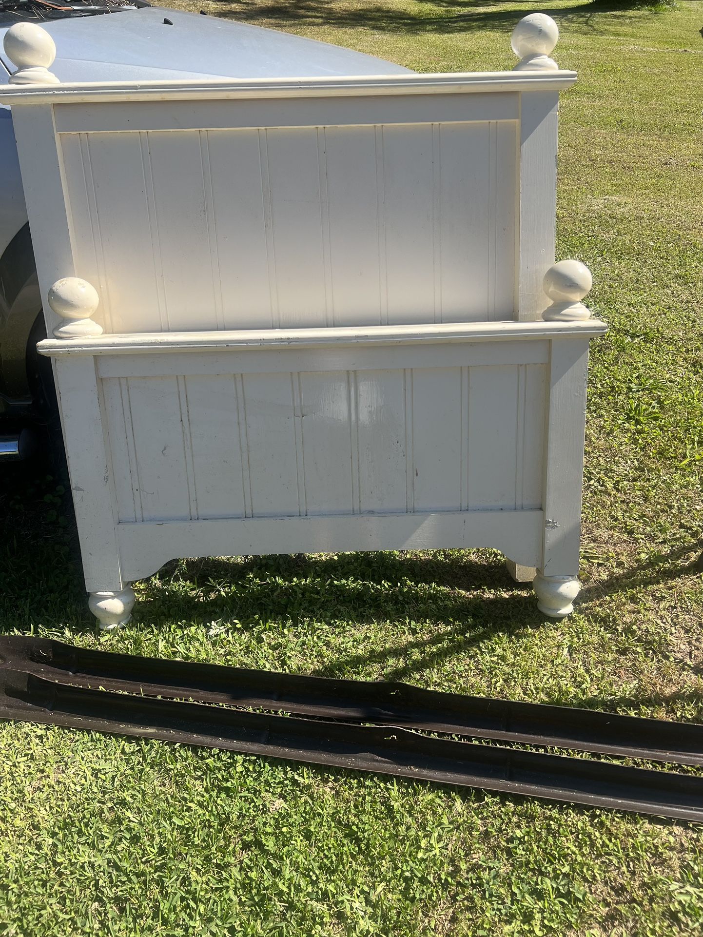 Twin bed Frame And Nightstand