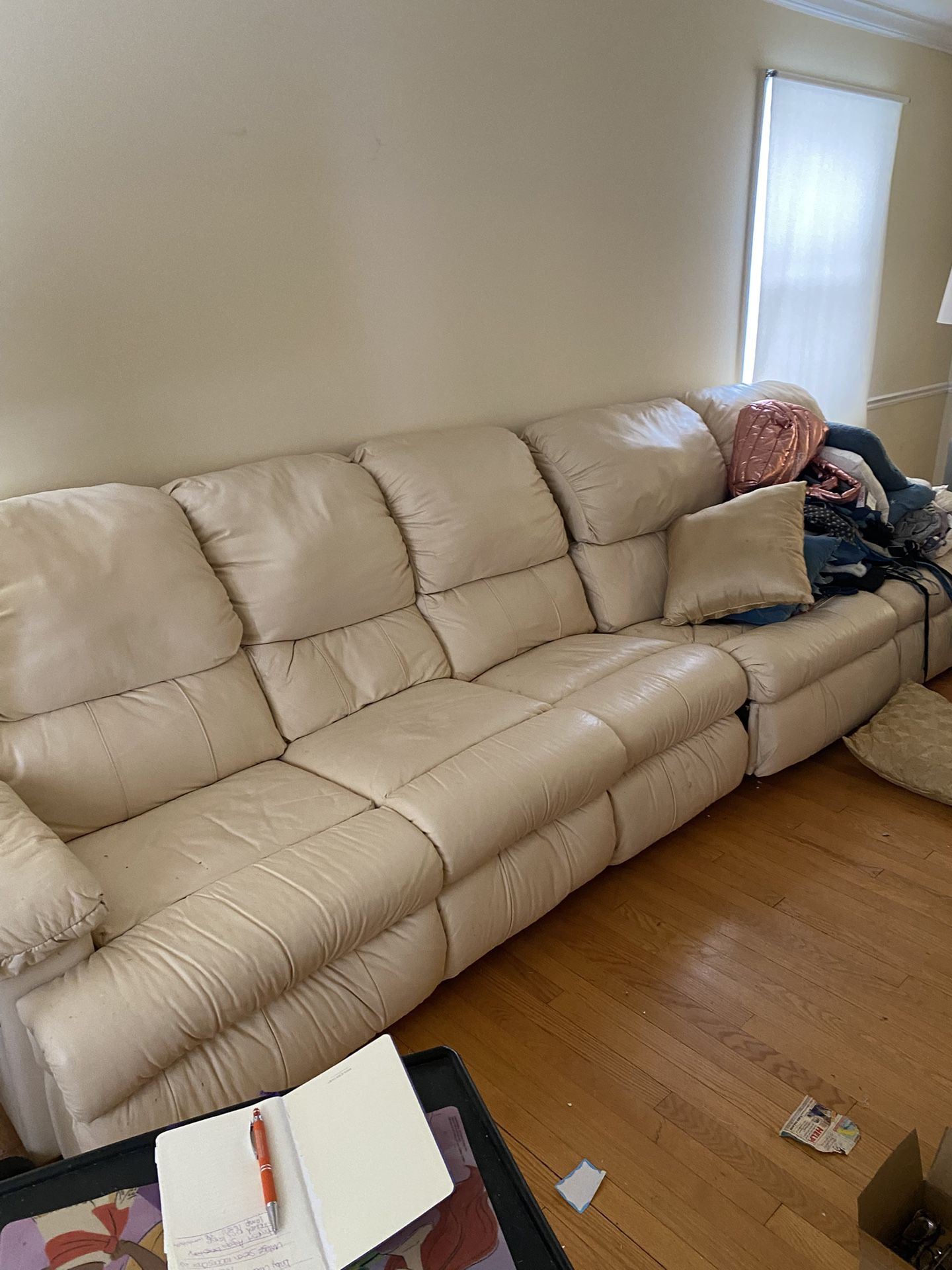 Long Beige Couch