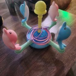 Dolphin Baby Ring Toss Game