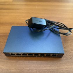 TP-Link TL-SG108 8 Port Gigabit Ethernet Desktop Switch Splitter Network Expand
