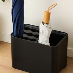 Can Store 15 Umbrella Holder for Entryway Corner with Drip Tray, Umbrellas Stand Rack Space Saving Storage Organizer, Compact Umbrella Holder Indoor f