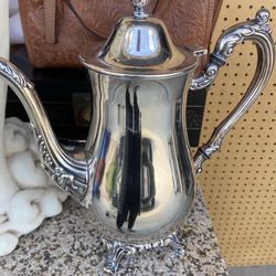 Oneida teapot silverplated
