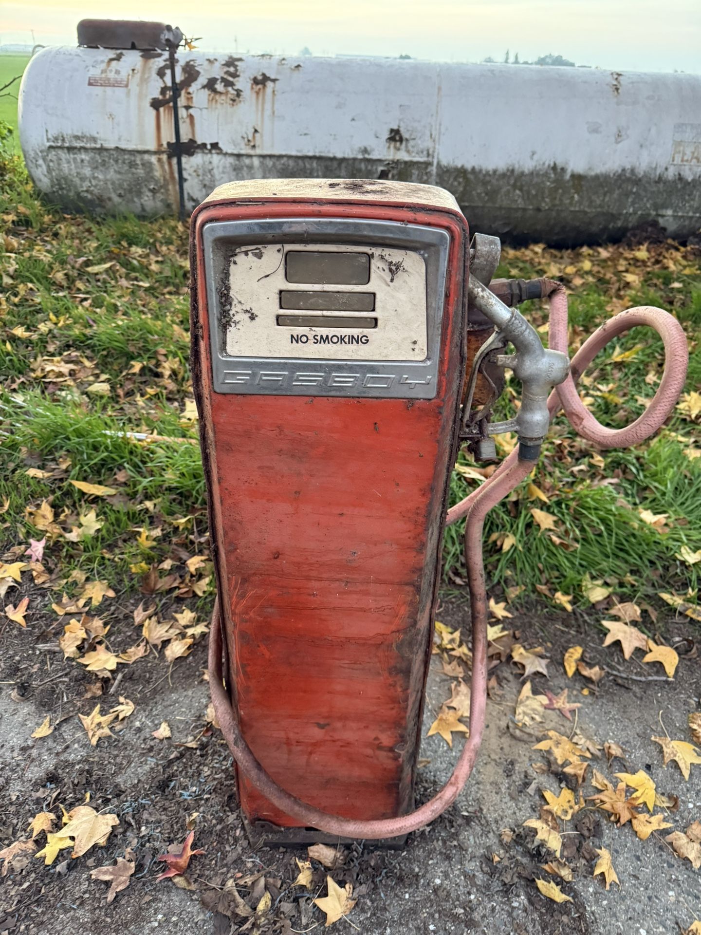 Vintage Gasboy gas pump