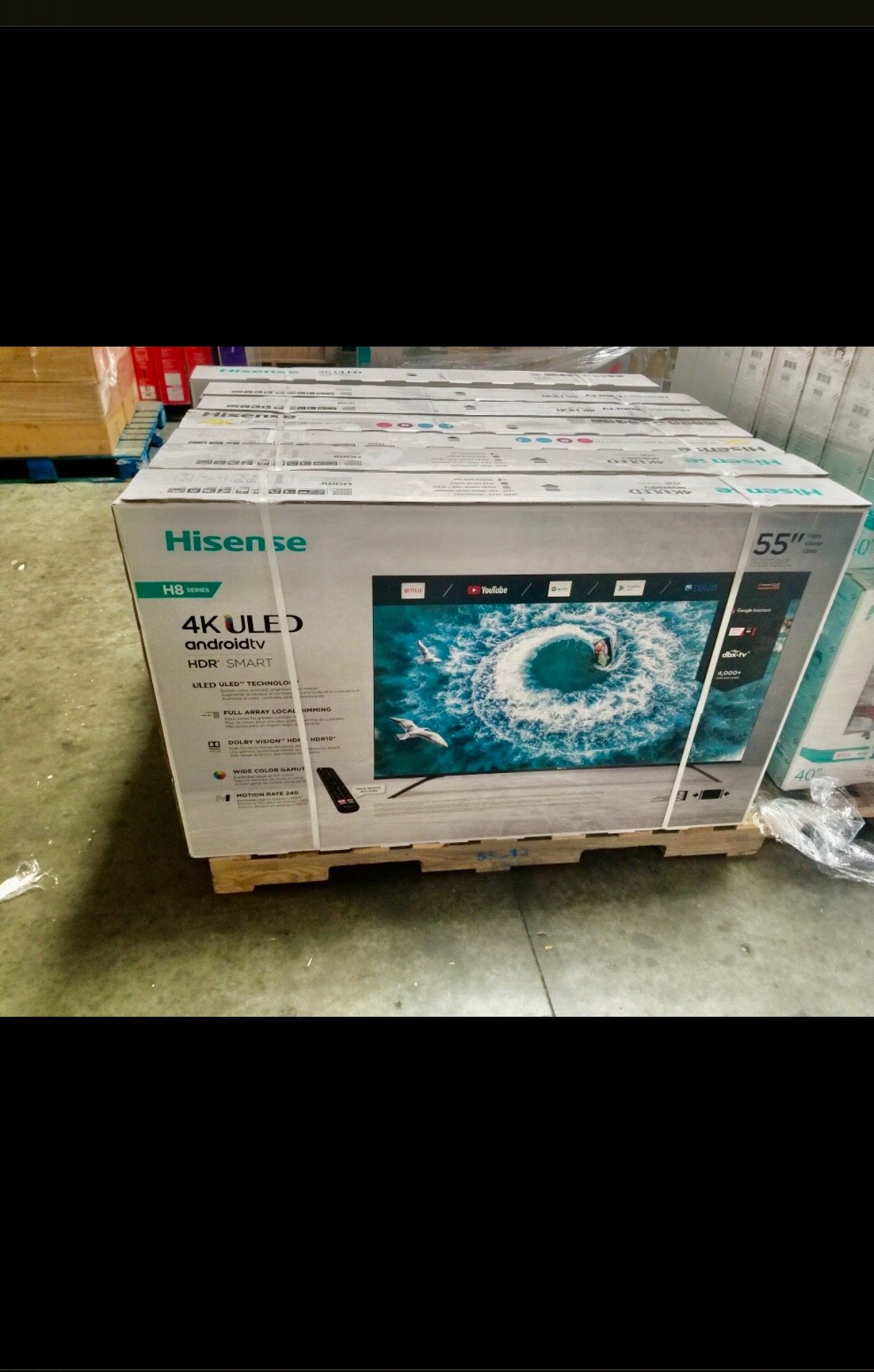 55 INCH HF8 ULED 4K SMART TV