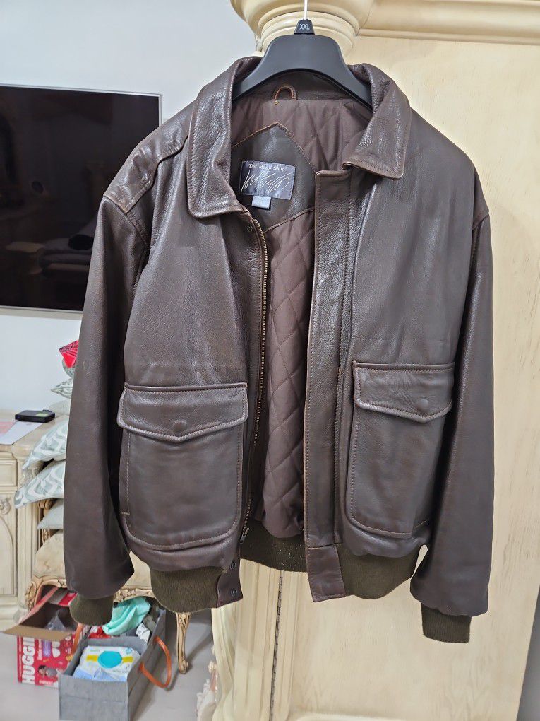 Men  Leather Jacket 