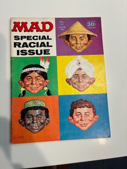 Vintage MAD Magazine #111 (June 1967) - Special Racial Issue - Good Condition