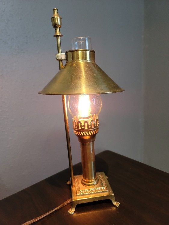 Vintage Small Brass Lamp