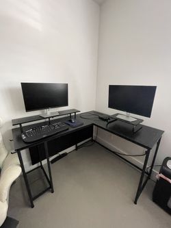Dell Dual Monitor Bundle, Logitech Keyboard & Mouse