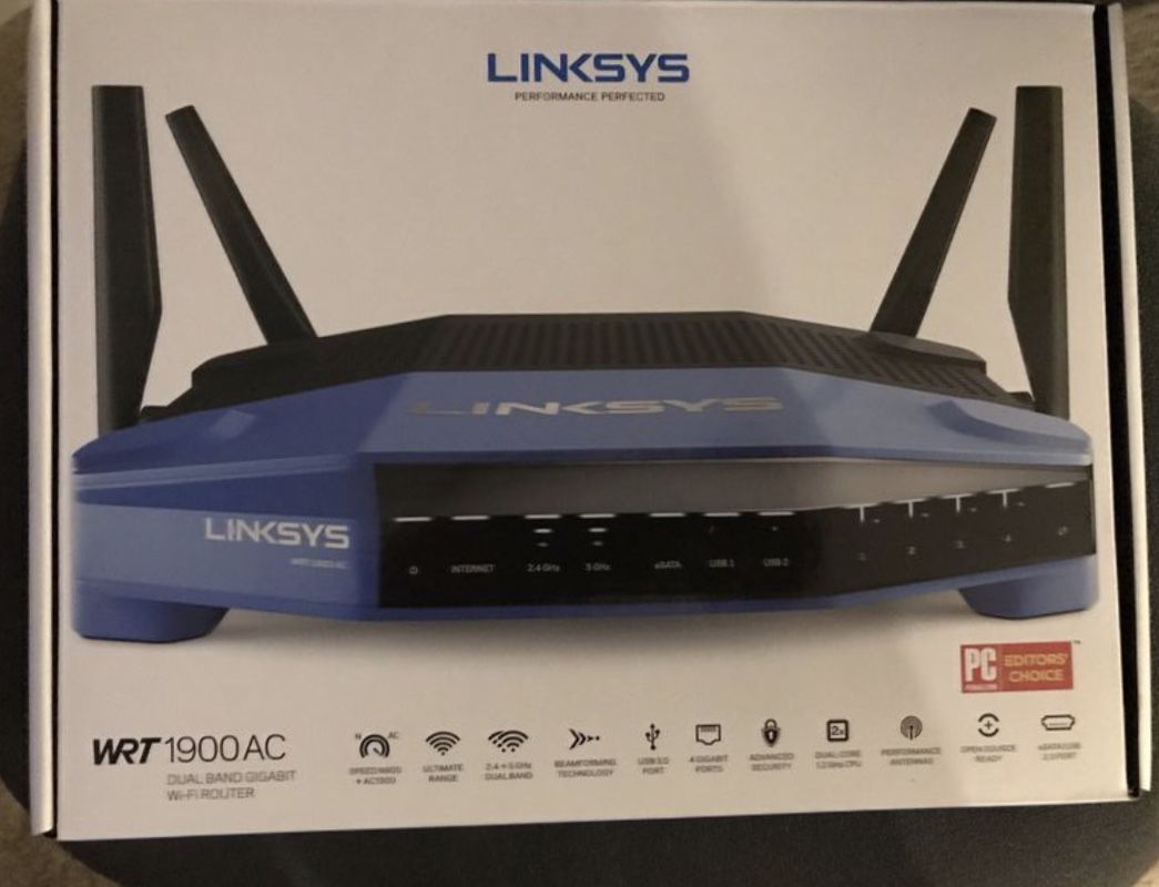 Linksys 1900 AC router
