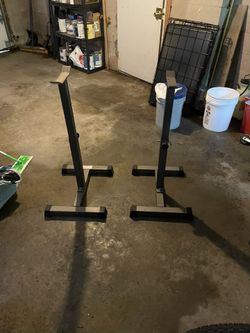WEIGHTLIFTING STANDS - (PAIR)