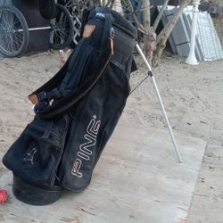 Ping Black Golf Bag Used$60 Obo