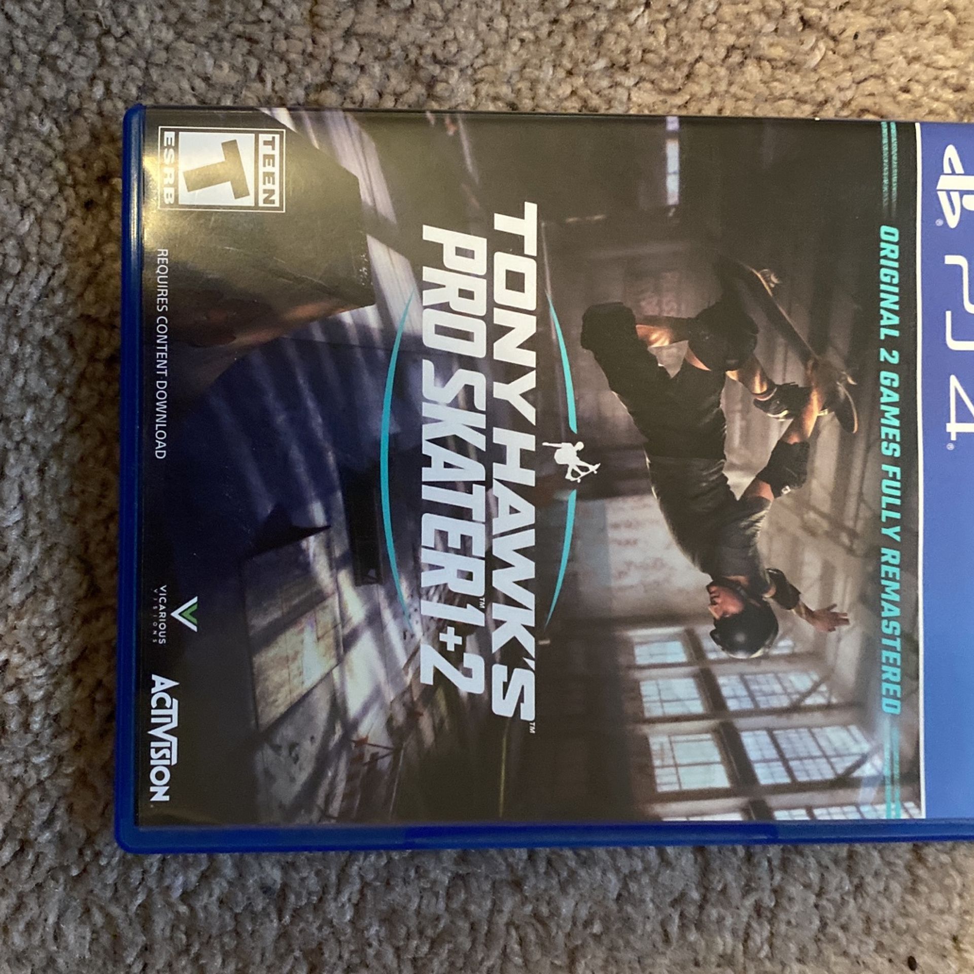 Tony Hawks Pro Skater 1+2 Ps4 