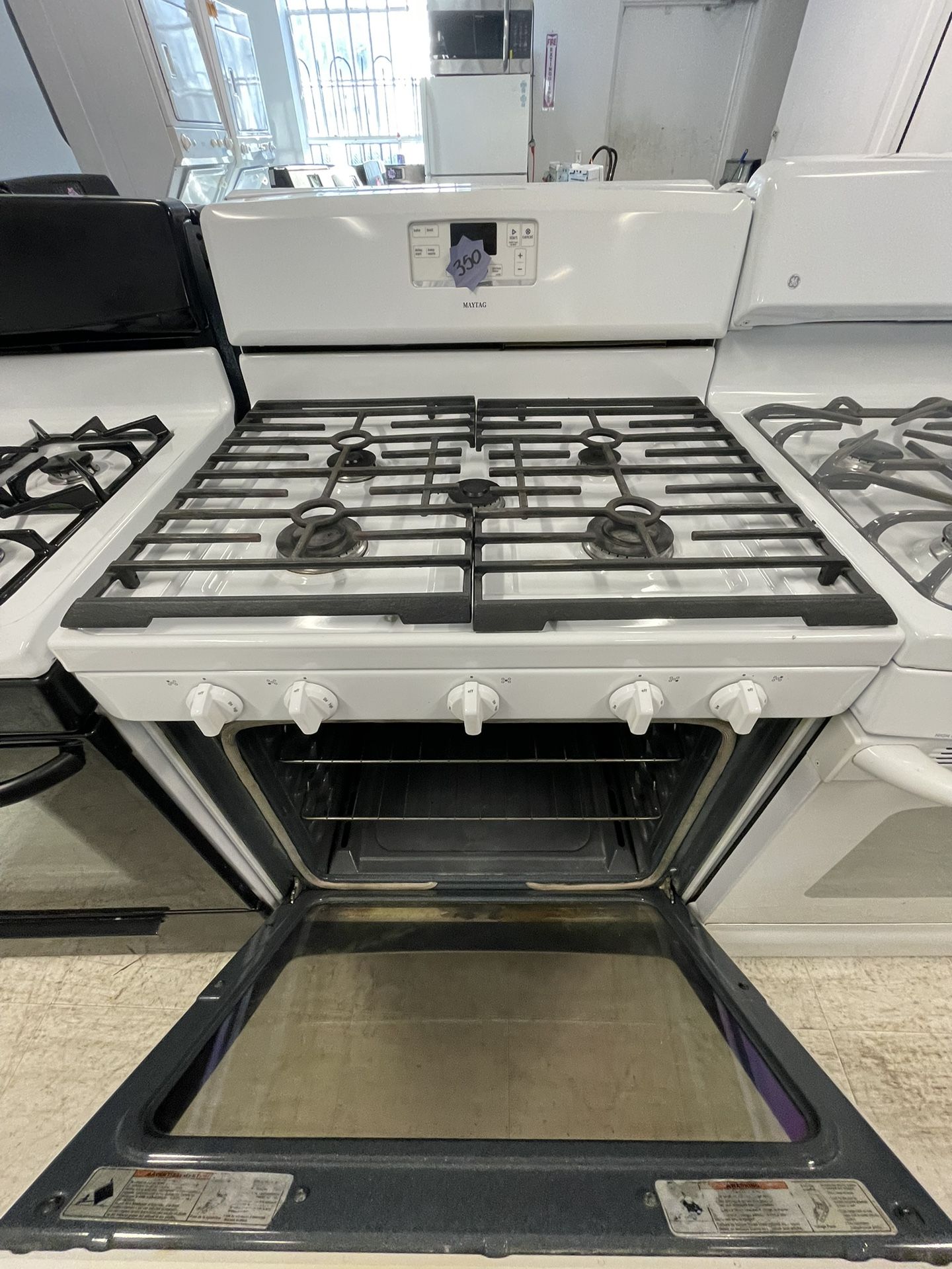 Maytag Gas Stove Used Good Condition With 90days Warranty