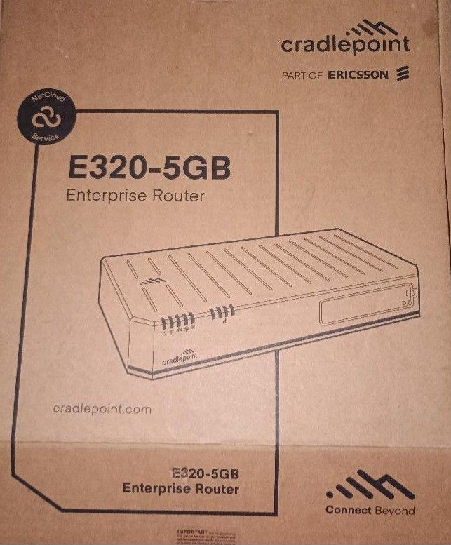 CradlePoint E320-5GB Enterprise Router (T-MOBILE)