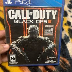 Call Of Duty Black Ops III Ps4 Game