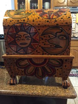 2 Guatemalan decorative chests