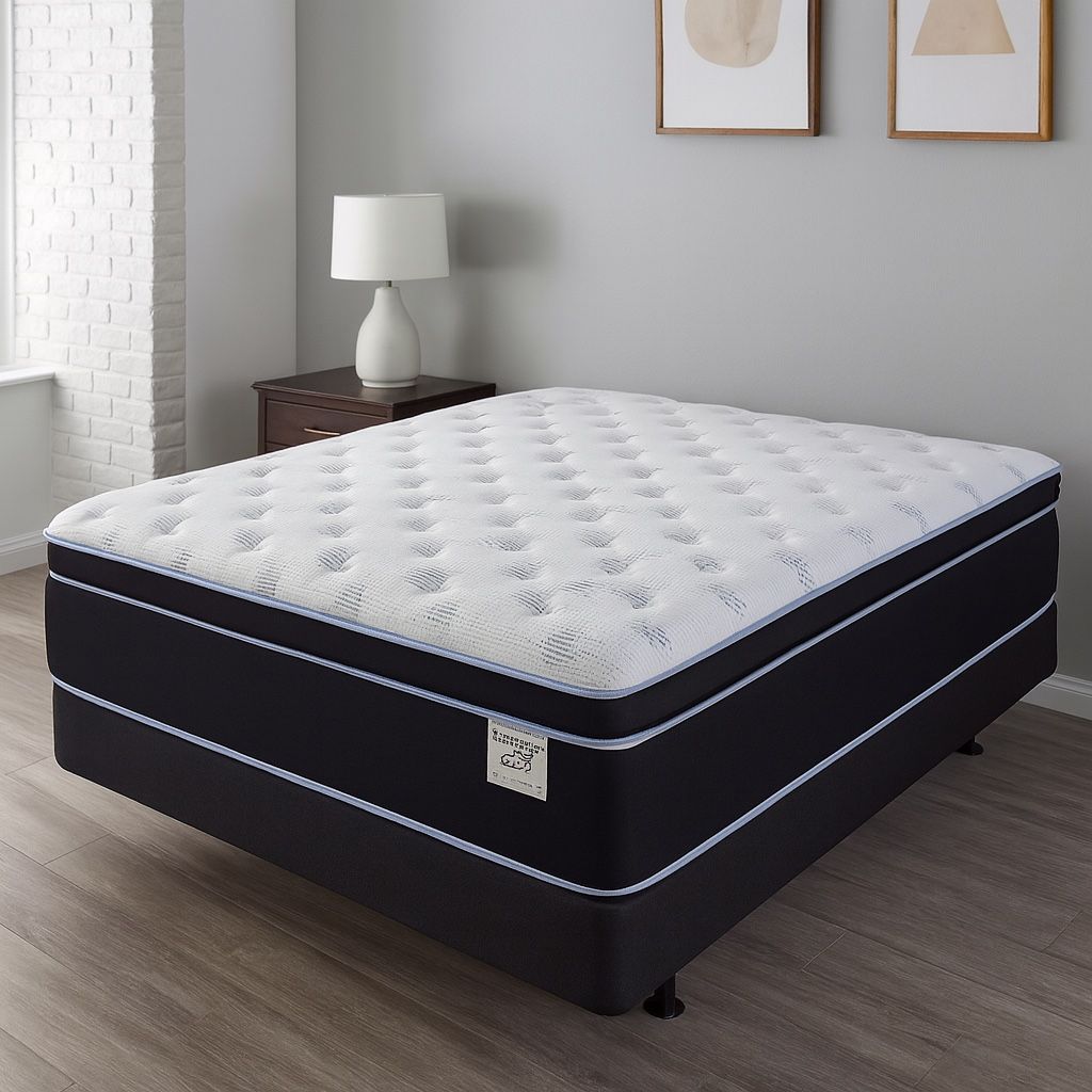 Brand New King Size Mattress Pillow Top 14” Thick – Factory Direct! Also available in Twin, Full & Queen. Ask about our Same-Day Delivery 🚚 