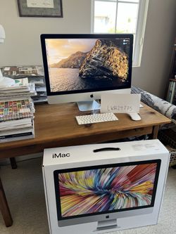 2020 27" Apple iMac 5K 8 Core i7, 5500XT GPU, 64GB RAM, 512 GB SSD