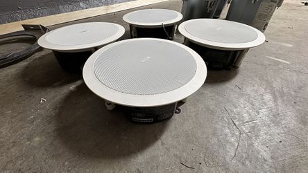 4- New QSC Ceiling Speakers