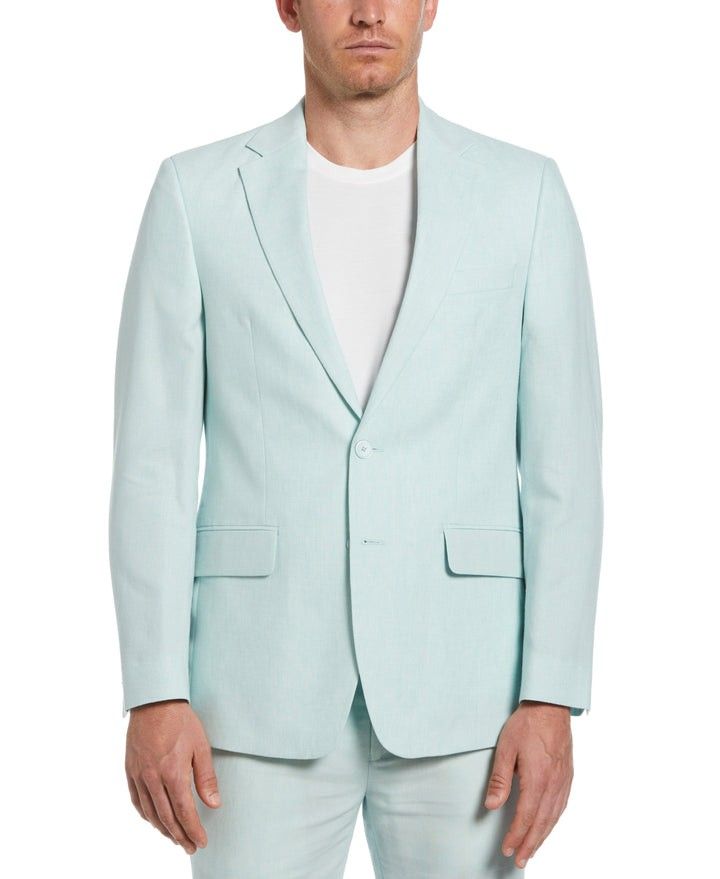 Perry Ellis Soft Green 2 Piece Suit