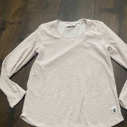 Womans Light Pink Pajama Shirt Size Medium By Bear Paw #2