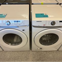 Samsung Front Load Washer & Dryer Set - Delivery Available 
