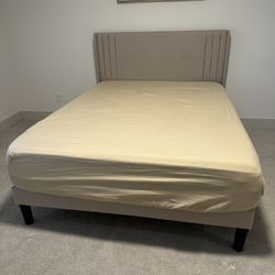 Queen Upholstered Bed Frame