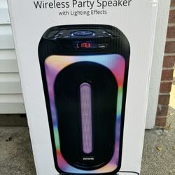 Brand New Unopened AIWA Wireless Party Speaker With Lightning Effects