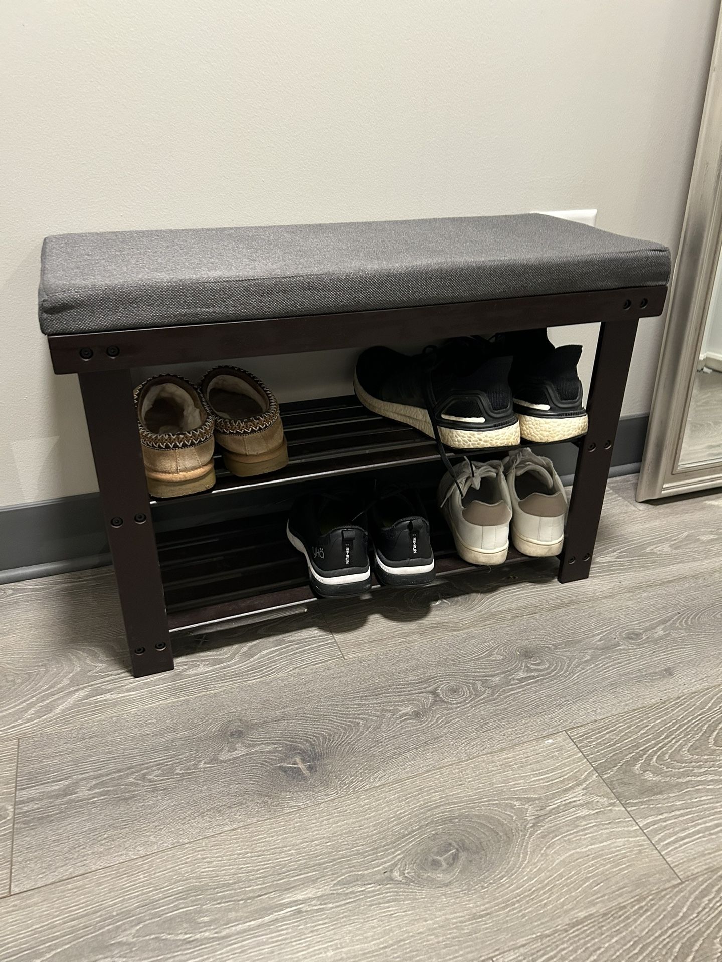 Entry Bench And Shoe Racks