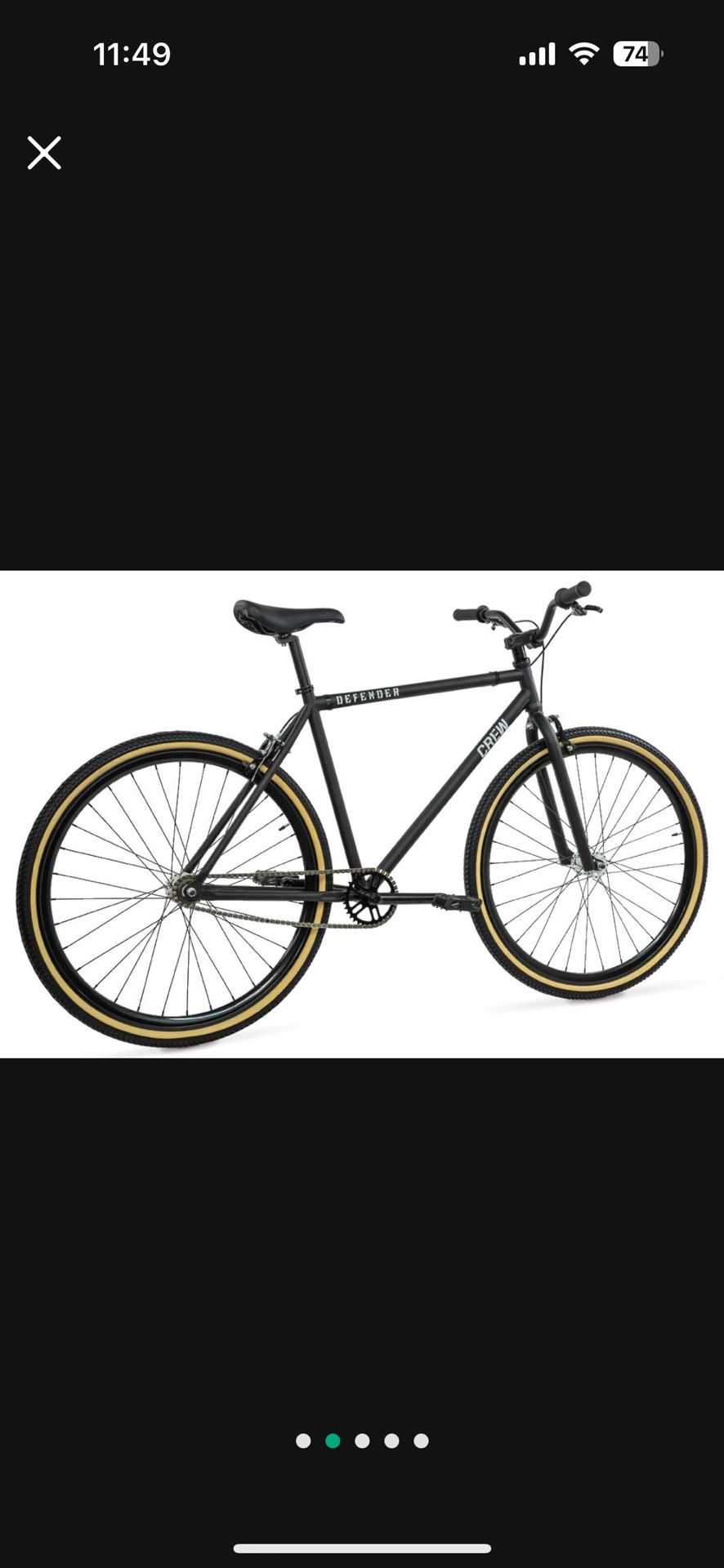 Crew Defender Bike Brand New 