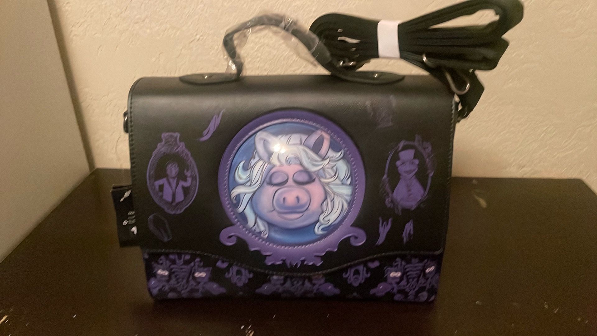 Disney Muppets Haunted Mansion Madame Pigota Crossbody Bag