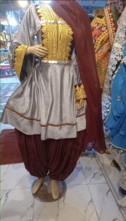 Afghan Mother And Daughter Matching Outfit