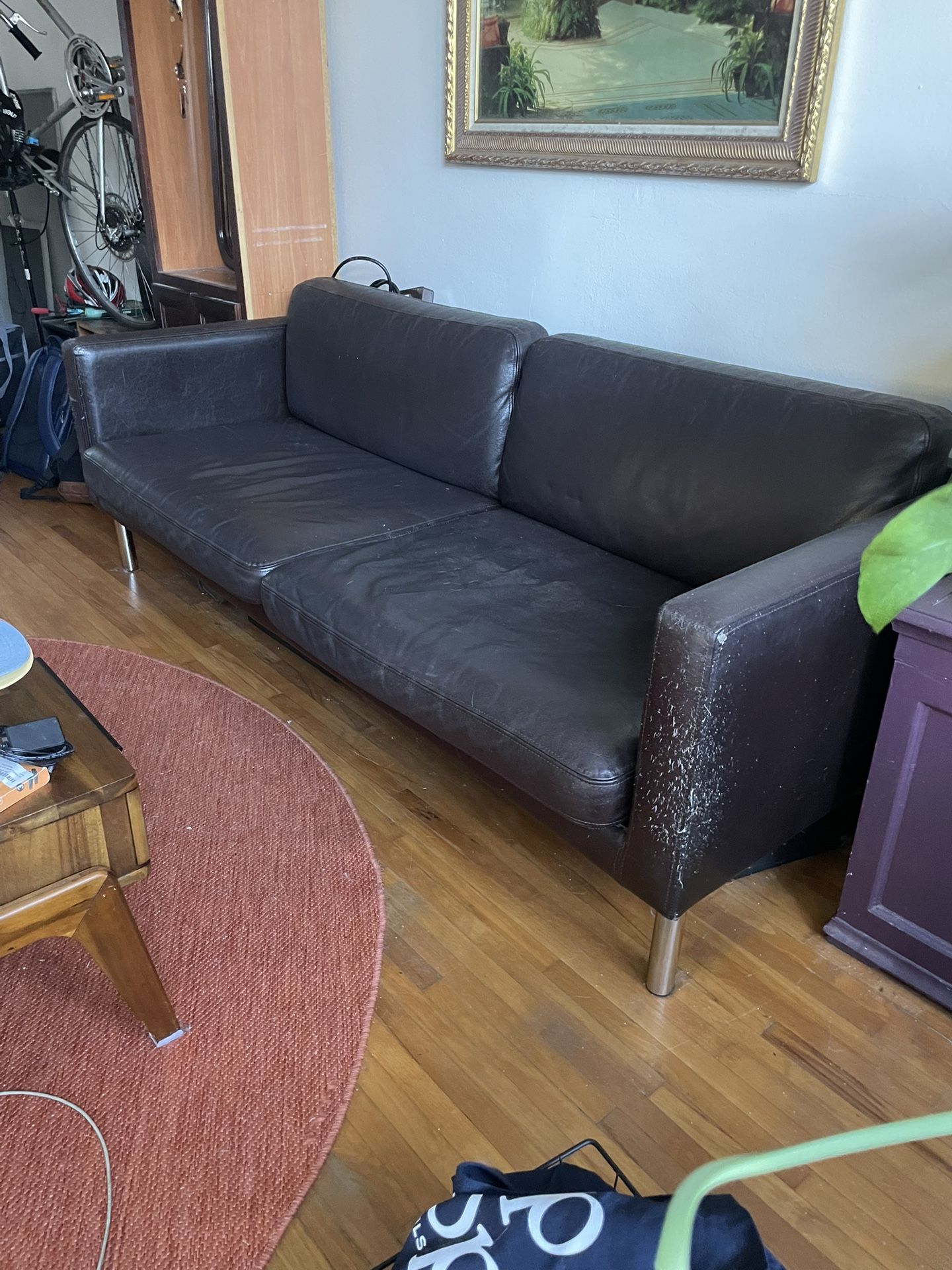 Leather Couch
