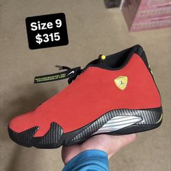 Size 9 - Air Jordan 14 Ferrari 2025