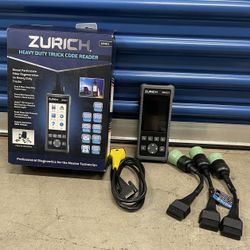 ZURICH Heavy Duty Truck Code Reader with DPF Regen