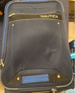 Nautica Navy Blue Soft-Side Luggage