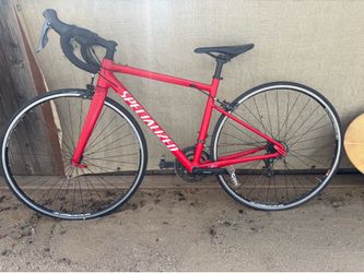 Red Specialized Road Bike