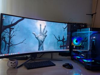 GamingPC: Ryzen 9800x3d/32Gb DDR5/RTX5080/SSD1Tb+HDD8Tb/Monitor 34"