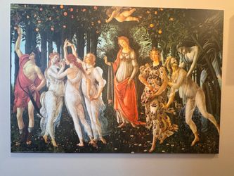 Large Botticelli Primavera Print