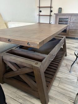 Living room side and coffee table
