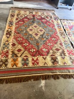 Pottery barn  wool rugs
