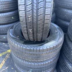 FOUR TIRES LT 245/75/16 KUMHO SEMI NEW 95%TREAD LIFE $350 PRICE INCLUDE INSTALLATION AND BALANCED