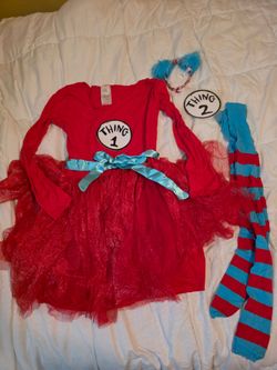Dr. Seuss Thing 1 Tutu Costume
