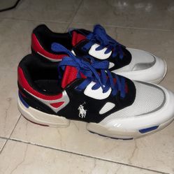 Polo Ralph Lauren Train 100 Suede-Mesh