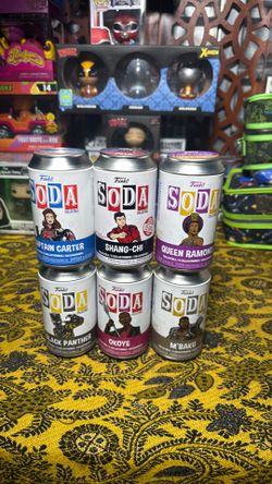 Funko Chase Sodas/ lot 4.