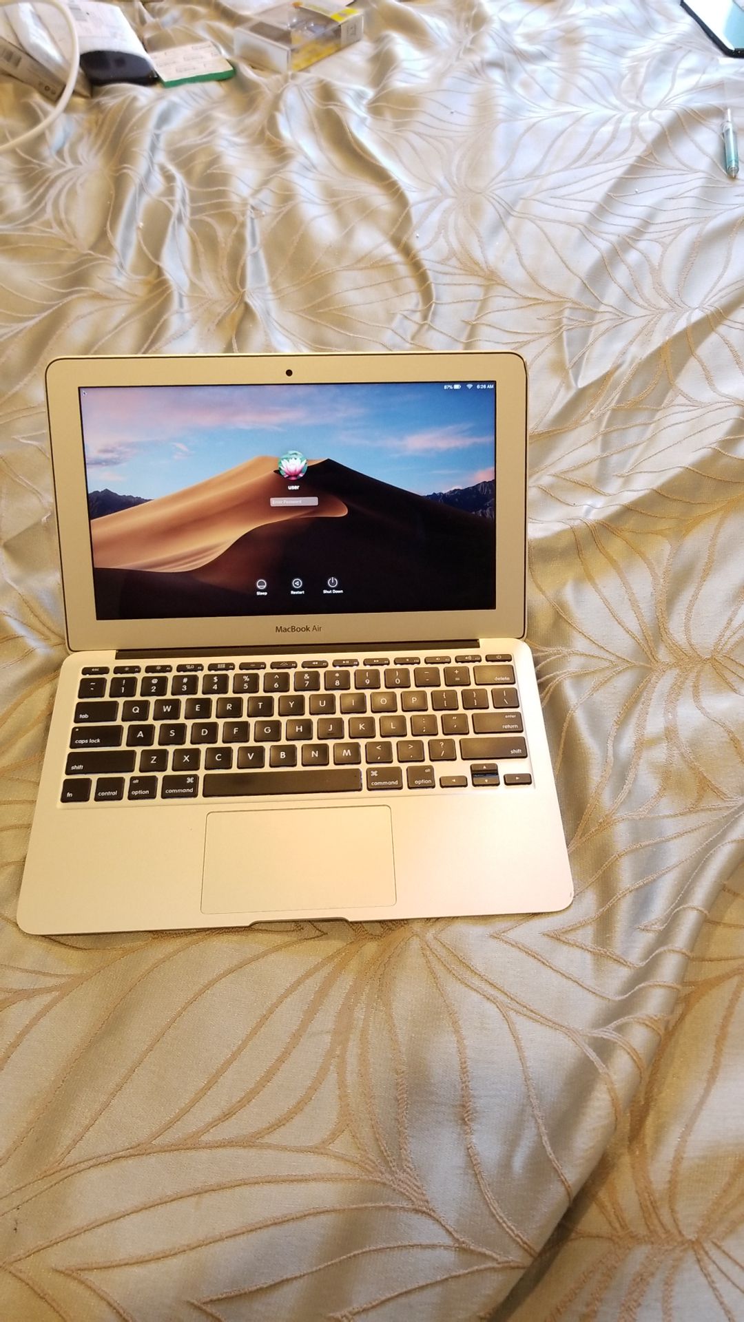 FAST Macbook Air 11 inch 2015 8GB 128GB SSD Mojave installed + Office 2016 + GREAT CONDITION!!!!! MEET YOU IN MD/VA/DC
